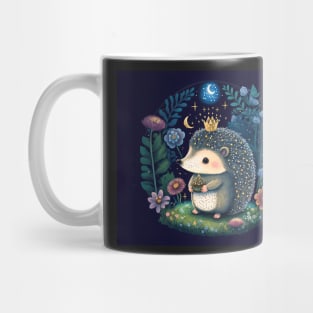 Hedgehog Fairy Tale Scene Mug